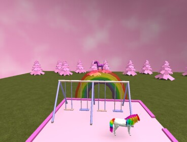 Unicorn meeting land