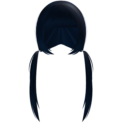 ^˵ ҂ ᆺ ᗜ˵^ low dark blue jirai 地雷系 twintails Roblox item