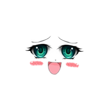 Anime Face Roblox decal