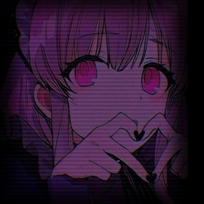 Cute Anime Girl That Makes A Heart  Roblox decal