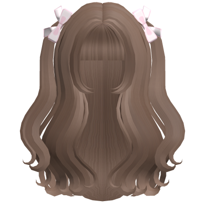milktea lovely kawaii long hair w pigtails Roblox item