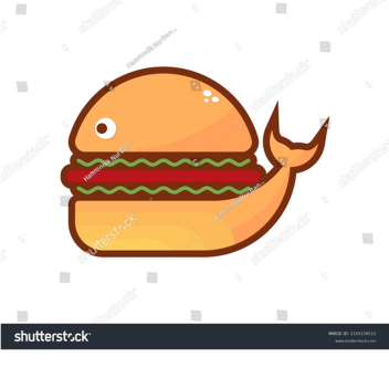 whale that says cheeseburger