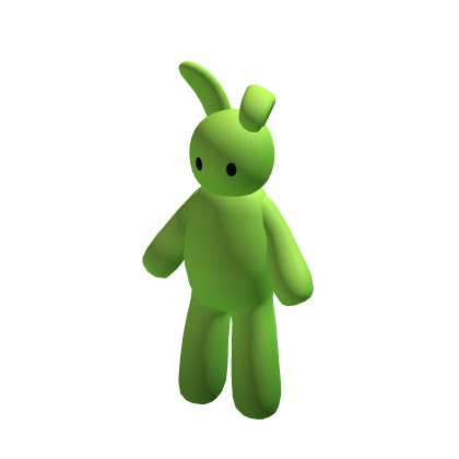 Cute Green Bunny Plushie Suit Rabbit Costume