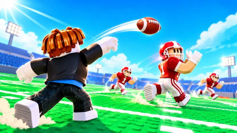 Throw A Football on Roblox, screenshot 3