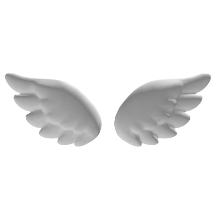 Large White Angel Wings Roblox item