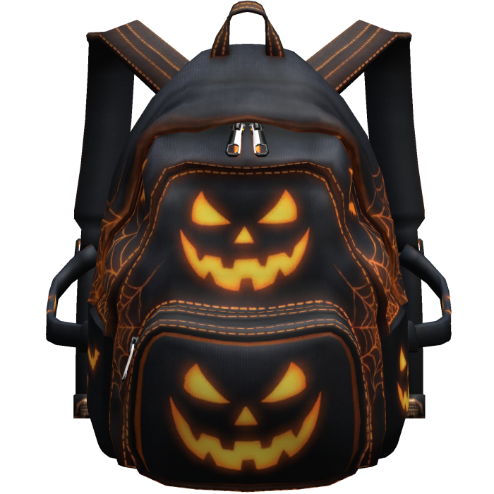 Halloween Black Backpack