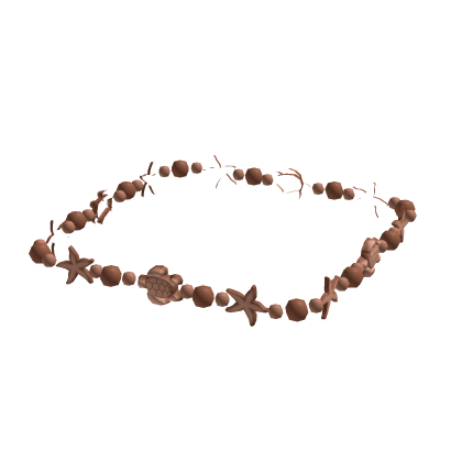 Beach Anklet In Brown