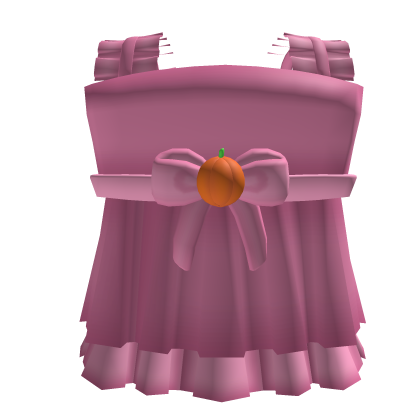 Pink Pumpkin Dress Tweencore