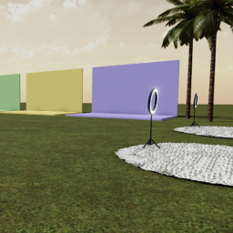 Pastel Photo Area