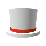 Red Banded Top Hat