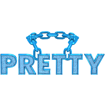 Pretty Blue Chain Roblox item