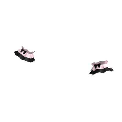 black / pink french chic cute egl ruffle cuffs thumbnail
