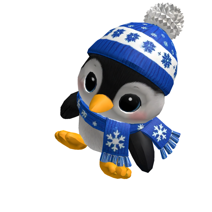 Winter Penguin Shoulder Plush