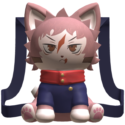 Yujimeow Plushie Backpack 1.0 Roblox item