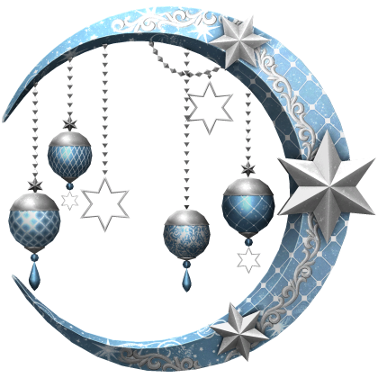 Winter Aesthetic Crescent Moon