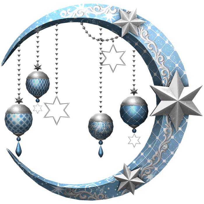 Winter Aesthetic Crescent Moon