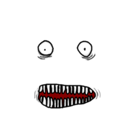 Creepy face Roblox decal
