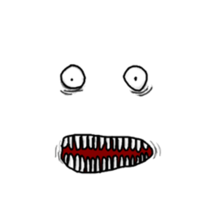 Creepy face Roblox decal