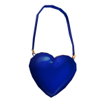 Blue Heart Purse