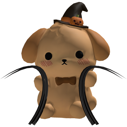 Blonde Dogs Halloween On Head