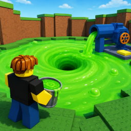 🪣 Drain the Slime Lake - Tycoon 🟢