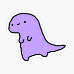 Purple Dino :)