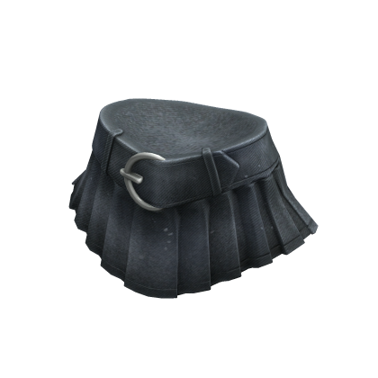 Denim Faded Mini Skirt Blue