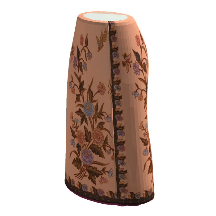 Thai Southern Costume Batik ปาเต๊ะสีโอรส