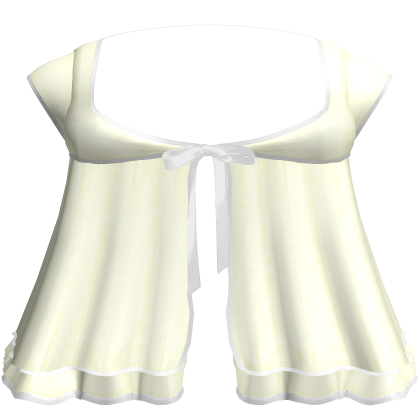 Cute Yellow Top Gothic Doll Dress 