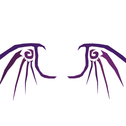 Purple Spiraled Wings