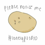 kawaii Lonely Potatoes