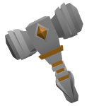 Bronze and Silver Luxury Hammer
