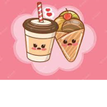 Cake and ice cream :3