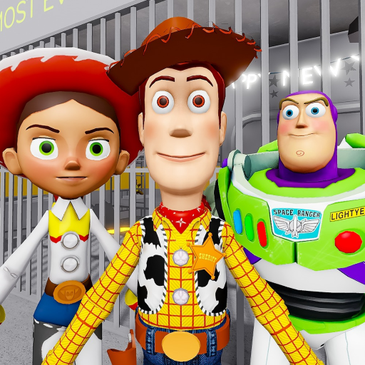 TOY STORY POLICE FAMILY PRISON RUN ESCAPE! (Obby)