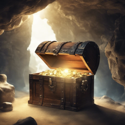 You shouldn't see our treasure