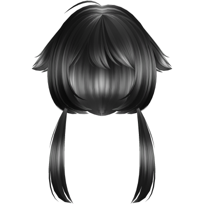 white skunk dyed alternative jellyfish vkei hair Roblox item
