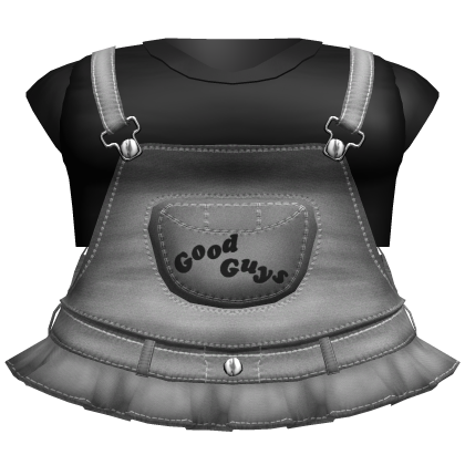 halloween chucky overalls w black top 3.0 Roblox item