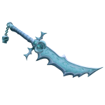 Deceased Sword: Light Blue Pastel Devil Slayer