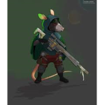 The great warrior rats