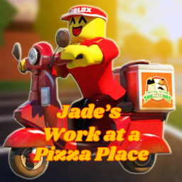 Jade's admin work at a pizza place