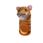 Tee-Riffic Tiger Head    
