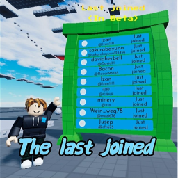 The last to join [Beta] icon
