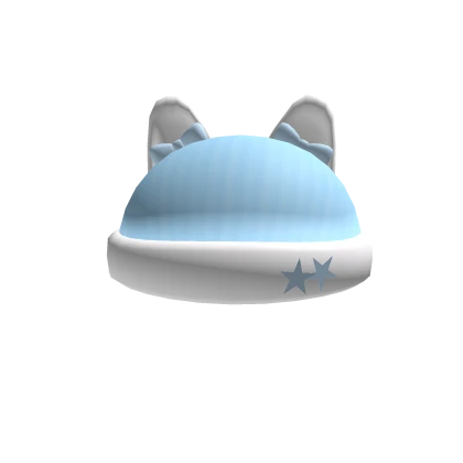 blue cat ears hat Roblox item thumbnail