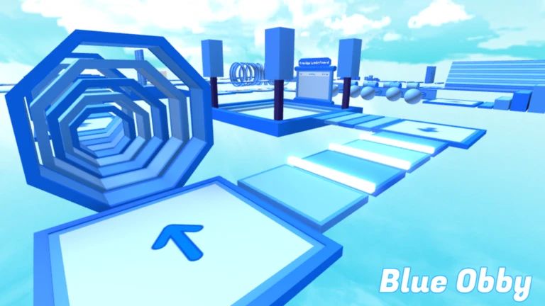 Blue Obby! thumbnail