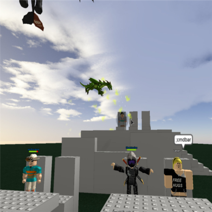 Neo Sonic Anime and me in the back :3 Roblox decal