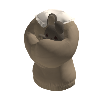 Holdable Bunny Hugging Sweater | Beige thumbnail