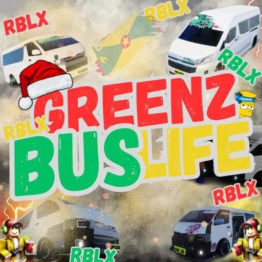 greenz bus life  official Roblox game thumbnail