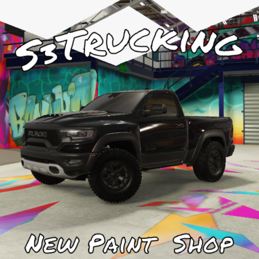  S3 Trucking (New Paint Shop 🎨 ) official Roblox game thumbnail