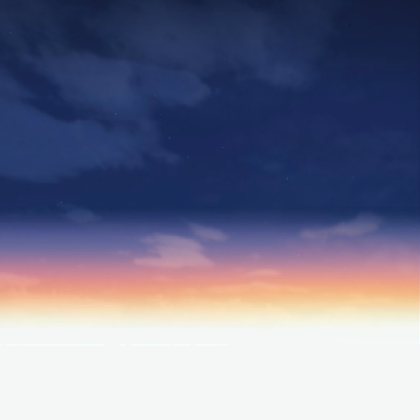 Ice Pony's Evening Sky