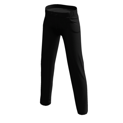 Black Business Tuxedo Pants